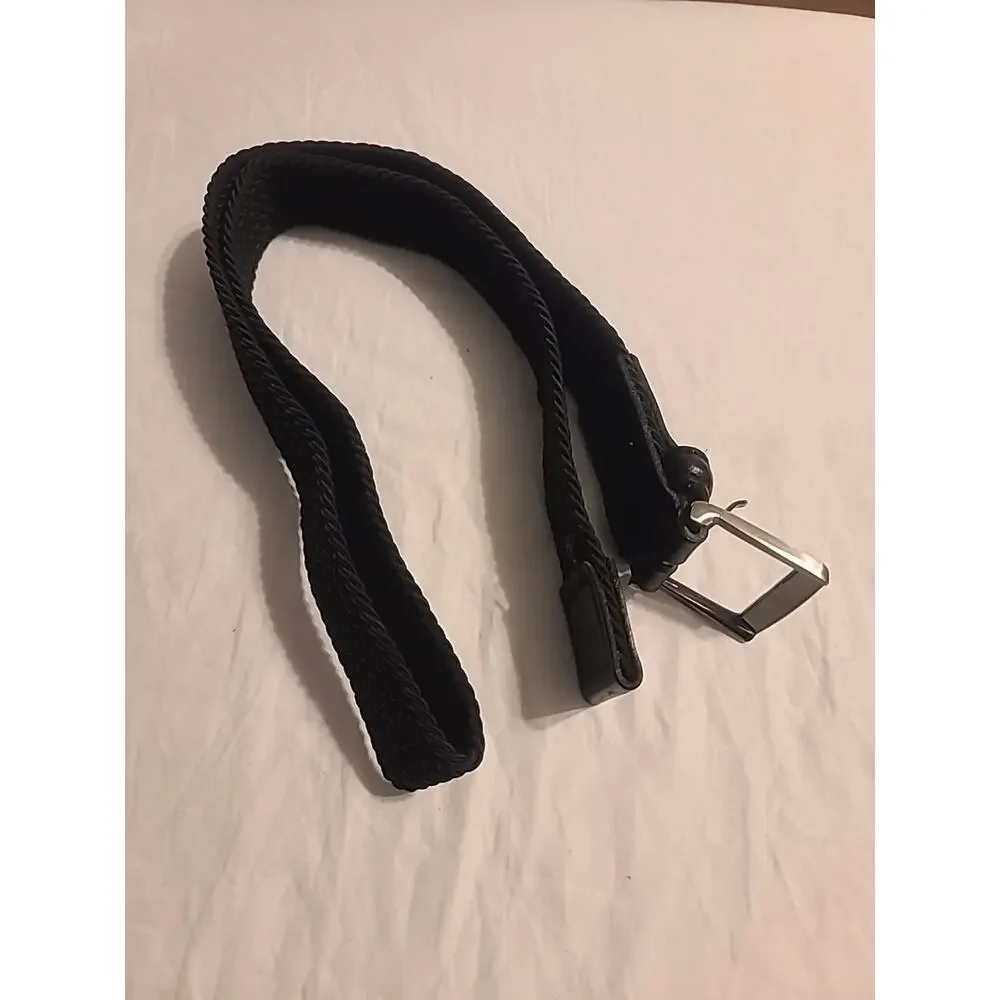 George Size 32/80 Belt Black Stretch Synthethic Leather GM18BL011